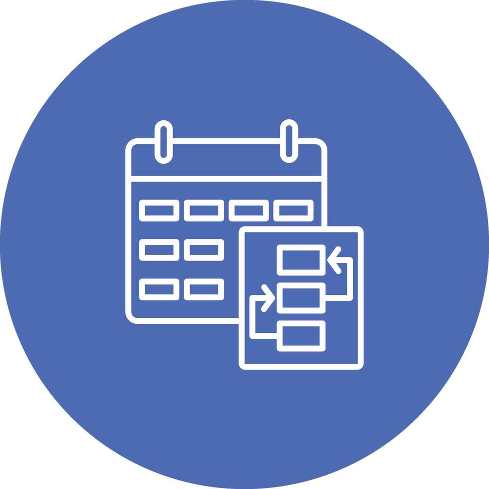 Plan Icon Design Symbol vector