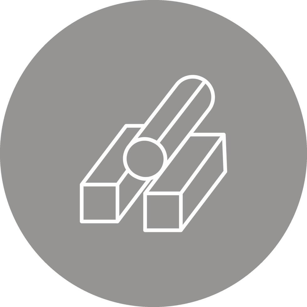 Steel Icon Design Symbol vector