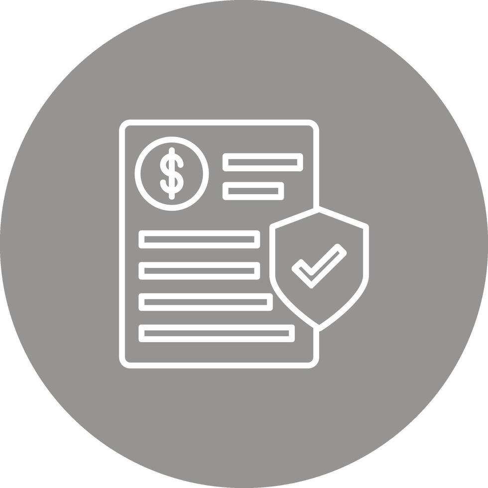 Liability Icon Design Symbol vector