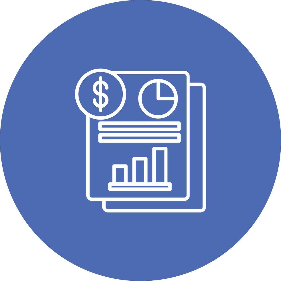 Income Statement Icon Design Symbol vector