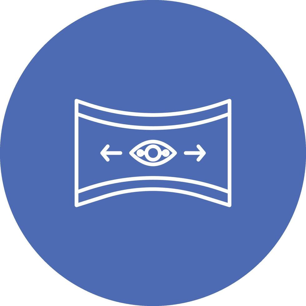 Panoramic View Icon Design Symbol vector