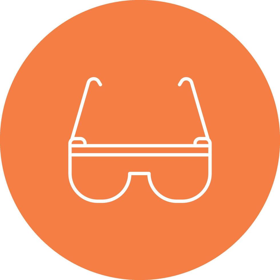 Safety Glasses Icon Design Symbol vector
