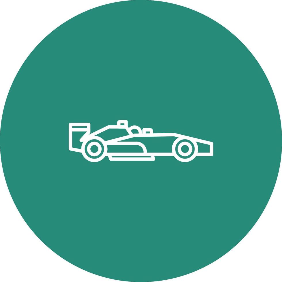 Racing Car Icon Design Symbol vector