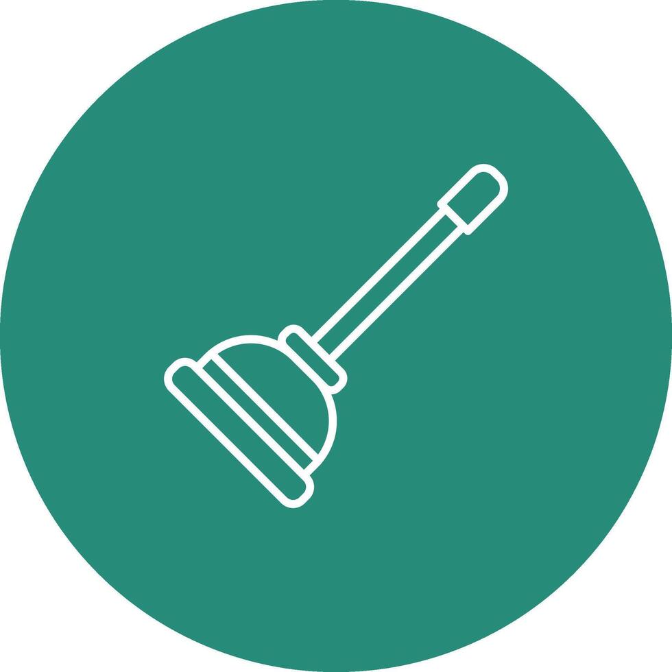 Plunger Icon Design Symbol vector