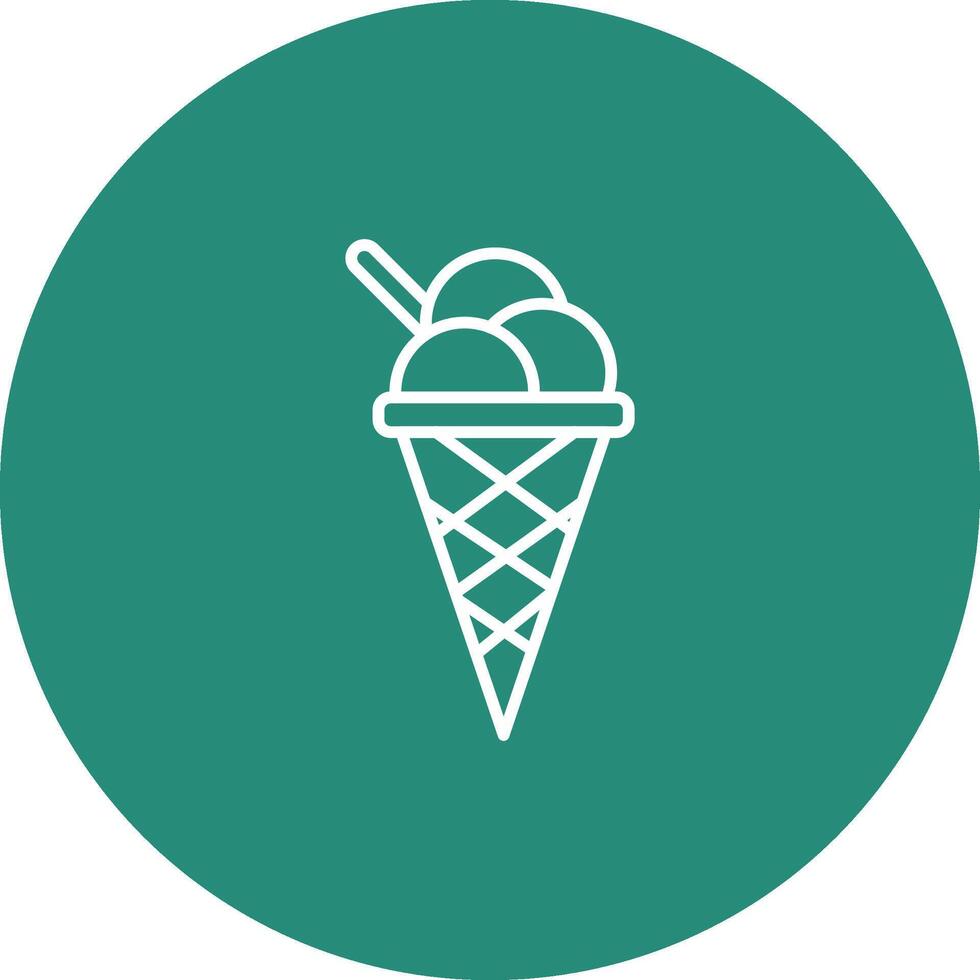 Ice Cream Icon Design Symbol vector