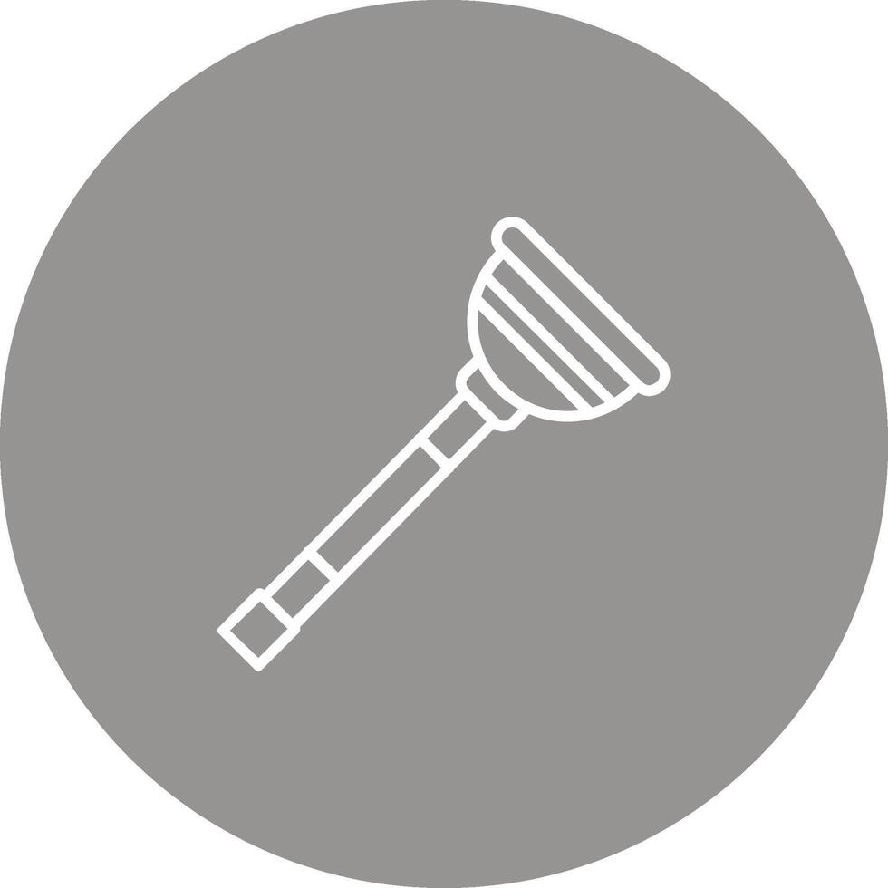Plunger Icon Design Symbol vector