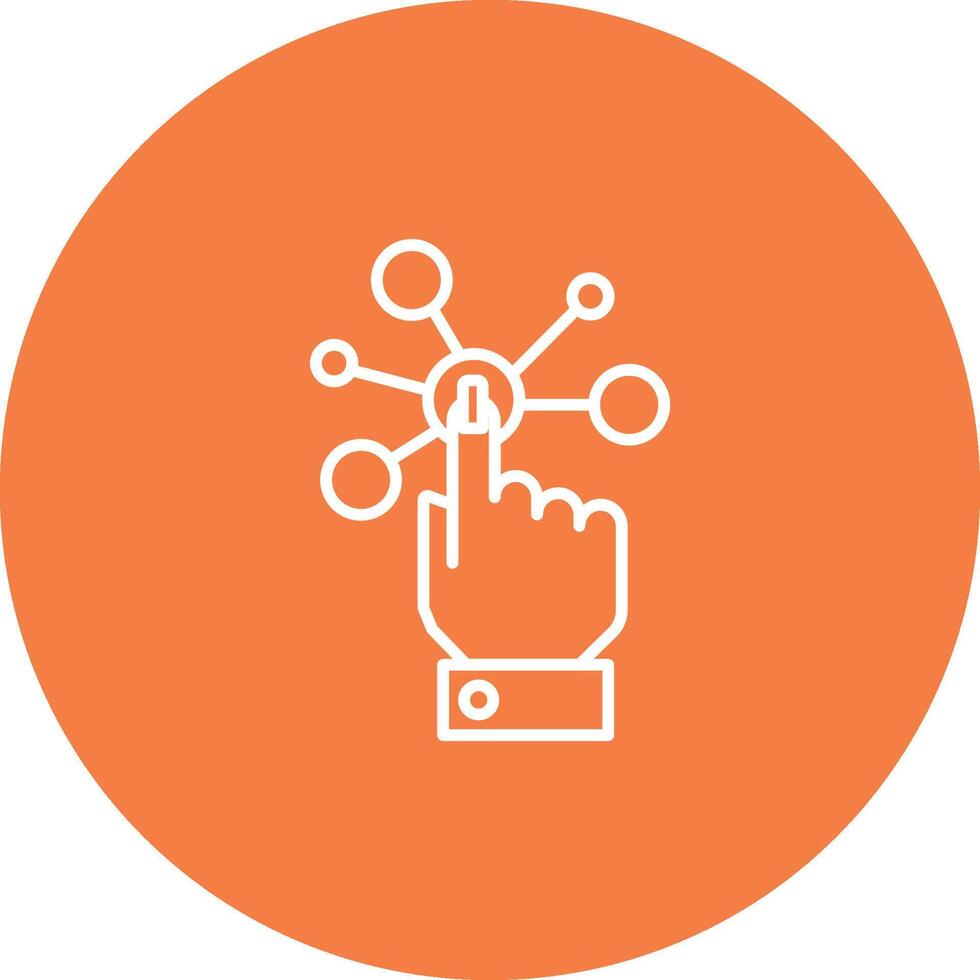 Interaction Icon Design Symbol vector