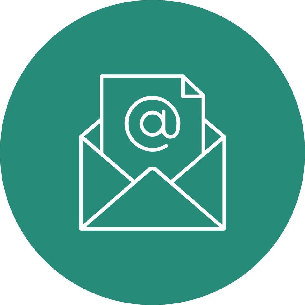 Mail Icon Design Symbol vector