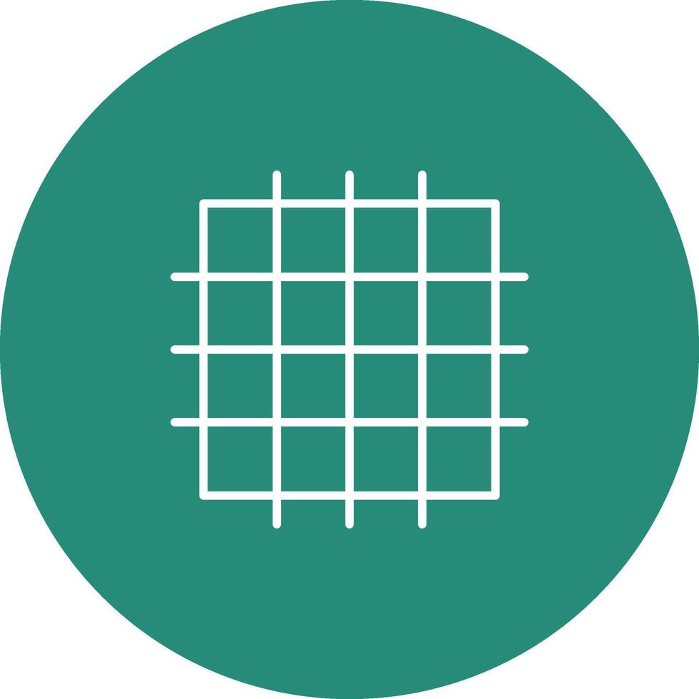 Grid Icon Design Symbol vector