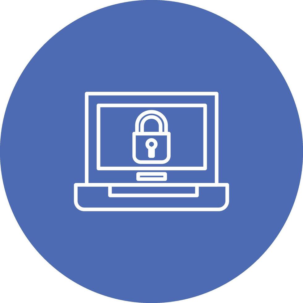 Laptop Icon Design Symbol vector