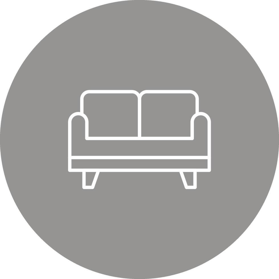 Sofa Bed Icon Design Symbol vector