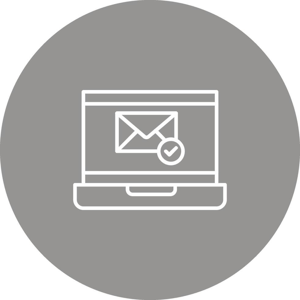 Mailing Icon Design Symbol vector