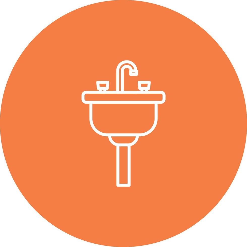Sink Icon Design Symbol vector