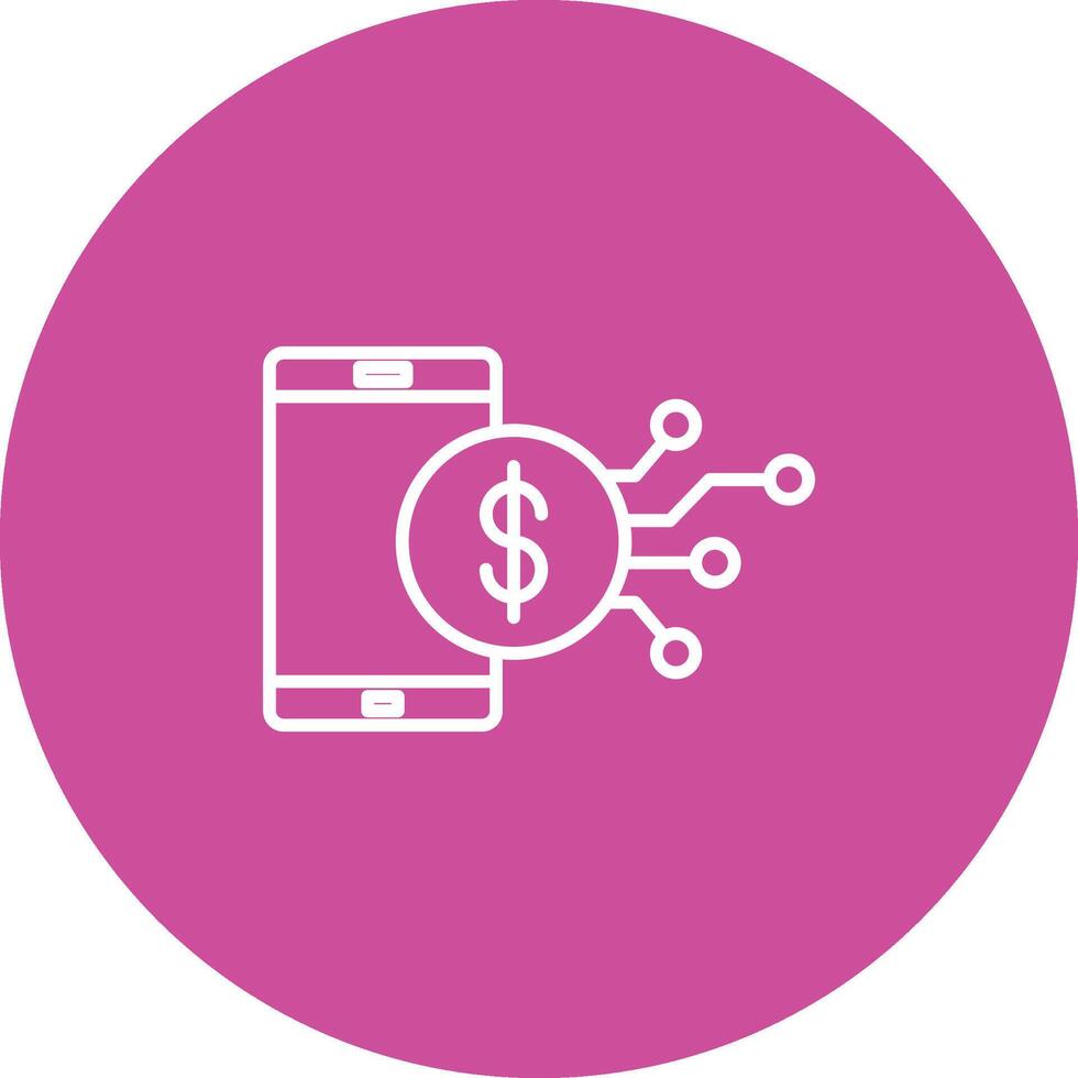 Digital Economy Icon Design Symbol vector