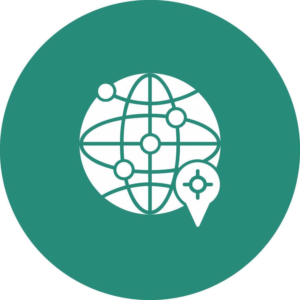 Worldwide Icon Design Symbol vector