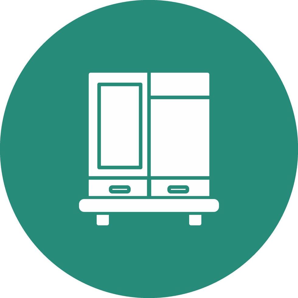 Wardrobe Icon Design Symbol vector