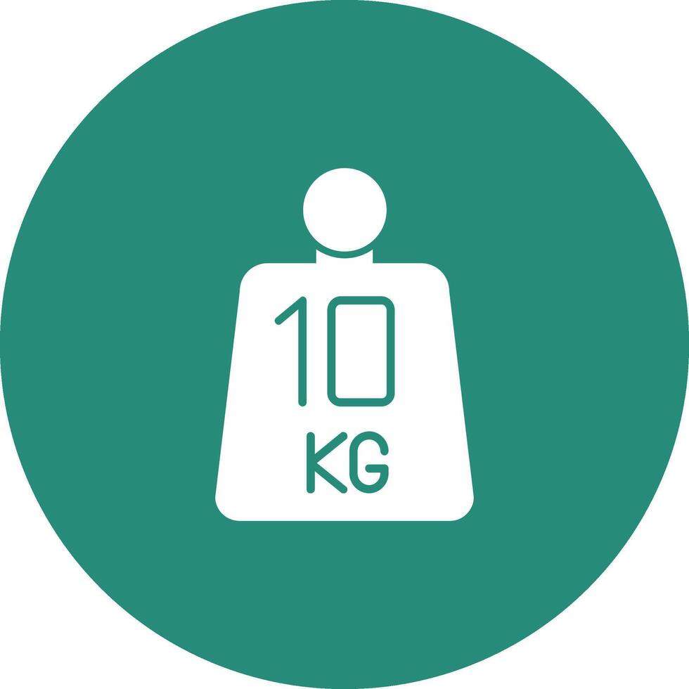 Weights Icon Design Symbol vector