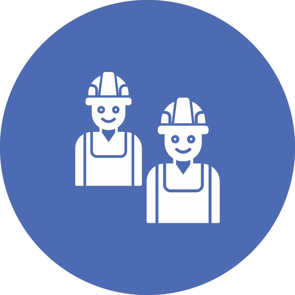 Workers Icon Design Symbol vector
