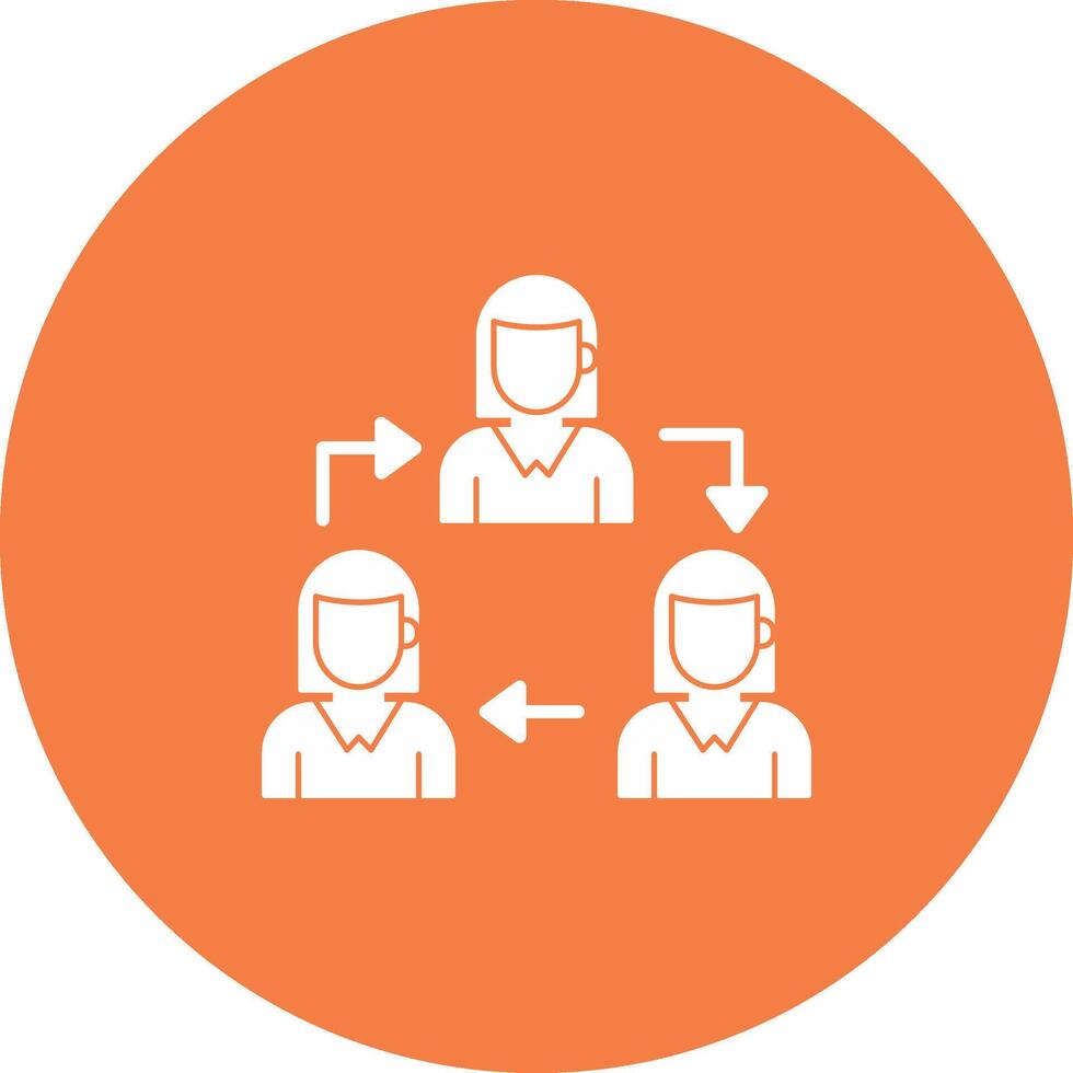 Team Work Icon Design Symbol vector