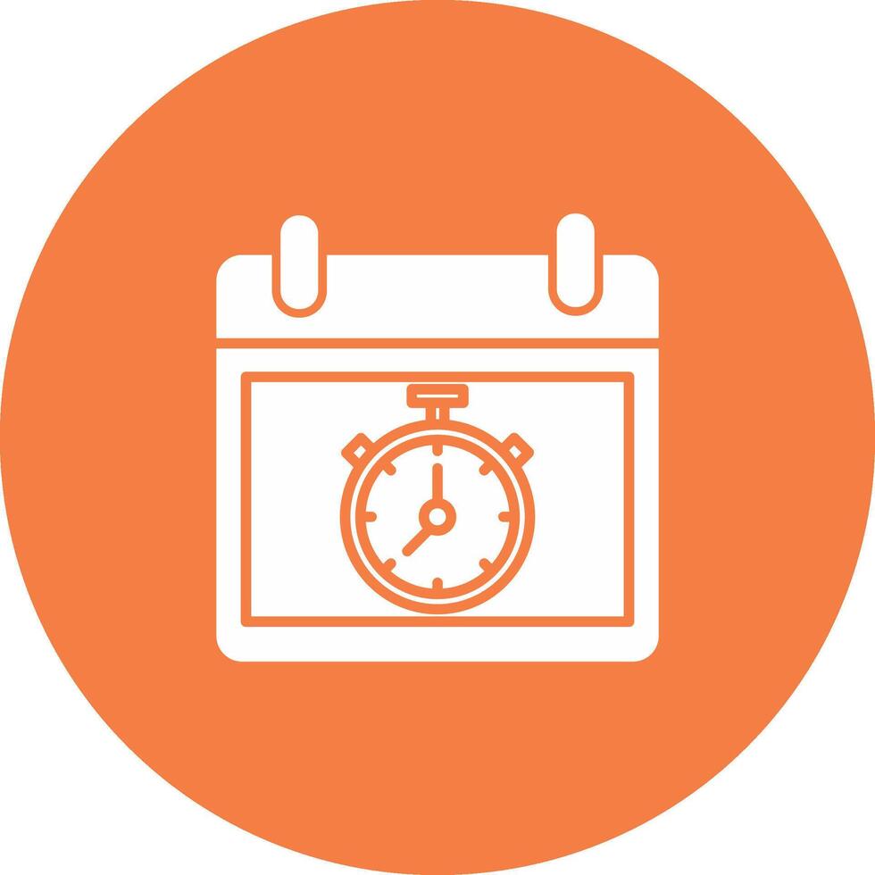 Timer Icon Design Symbol vector