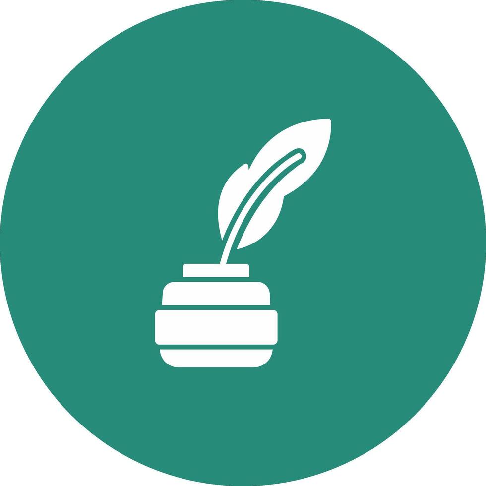 Quill Icon Design Symbol vector