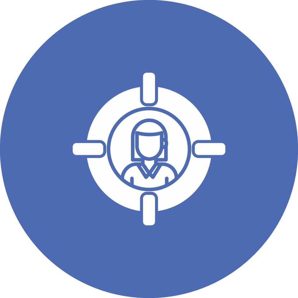 Target Icon Design Symbol vector