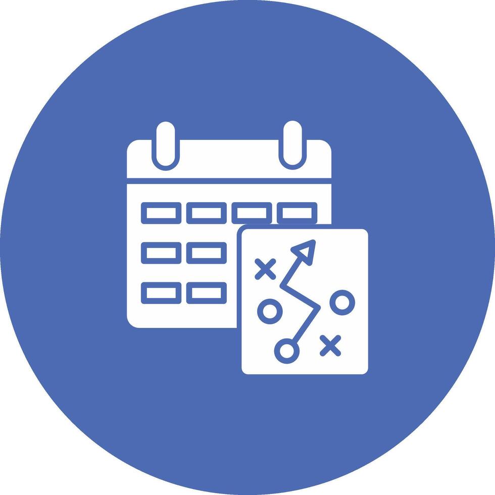 Strategy Icon Design Symbol vector