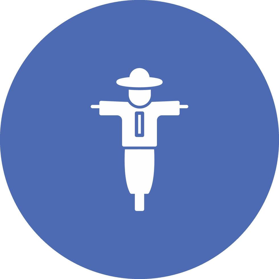 Scarecrow Icon Design Symbol vector