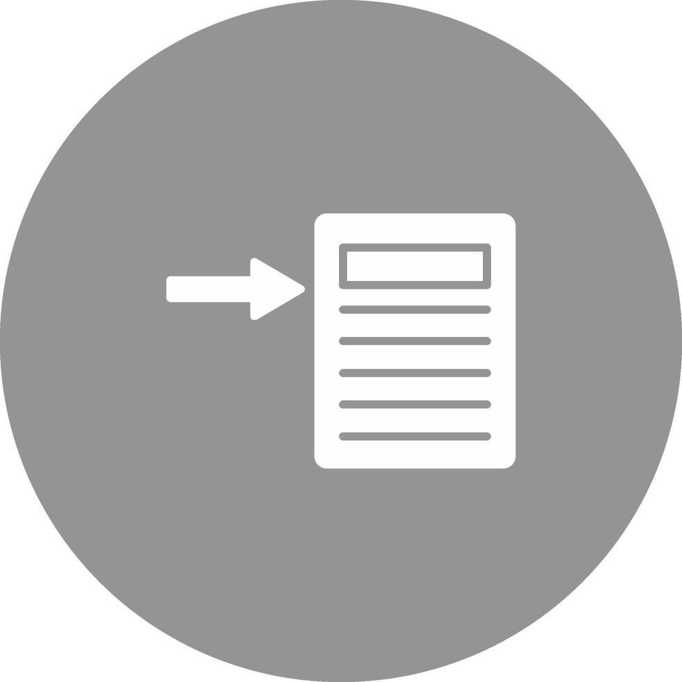 Headline Icon Design Symbol vector