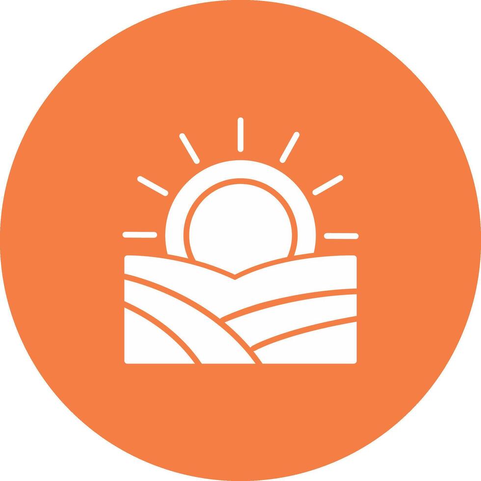 Sunrise Icon Design Symbol vector
