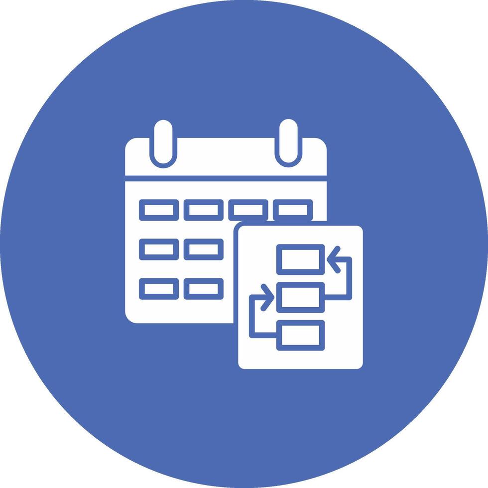 Plan Icon Design Symbol vector