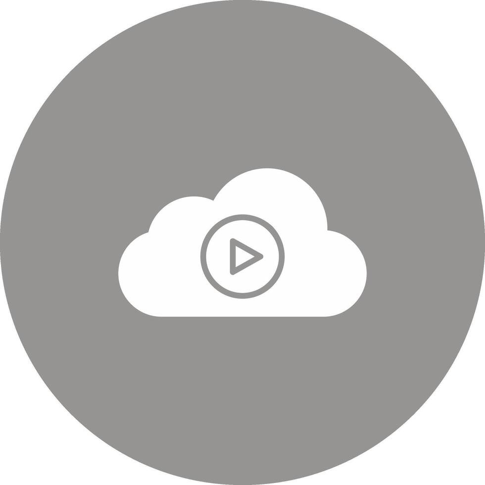 Streaming Icon Design Symbol vector