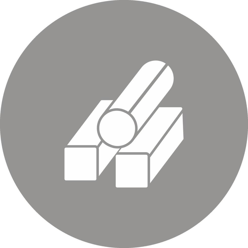 Steel Icon Design Symbol vector