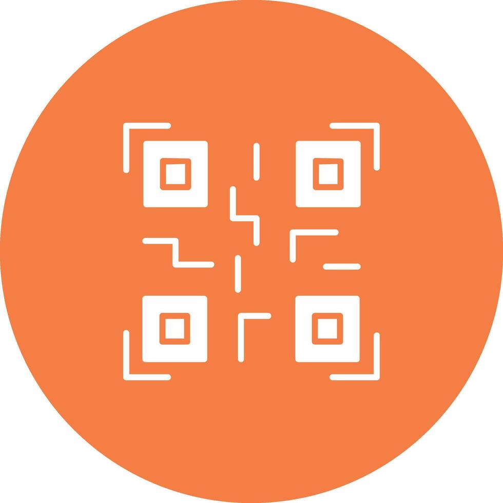 Qr Code Icon Design Symbol vector