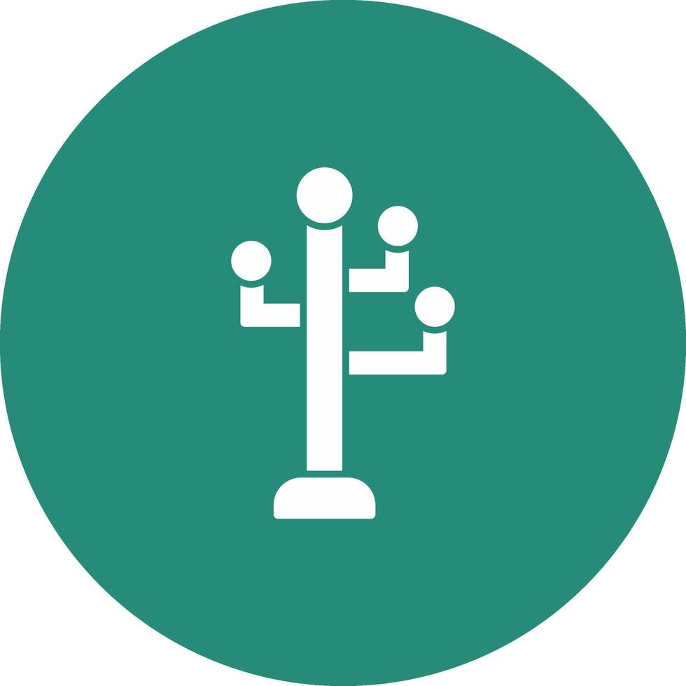 Coat Rack Icon Design Symbol vector