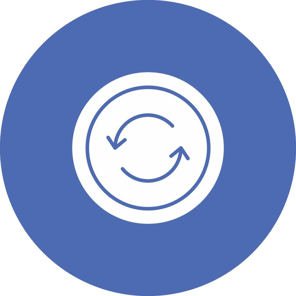 Refresh Icon Design Symbol vector