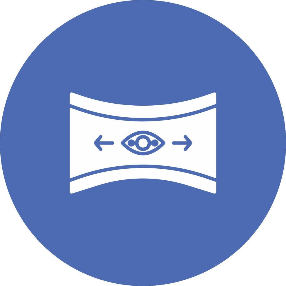 Panoramic View Icon Design Symbol vector