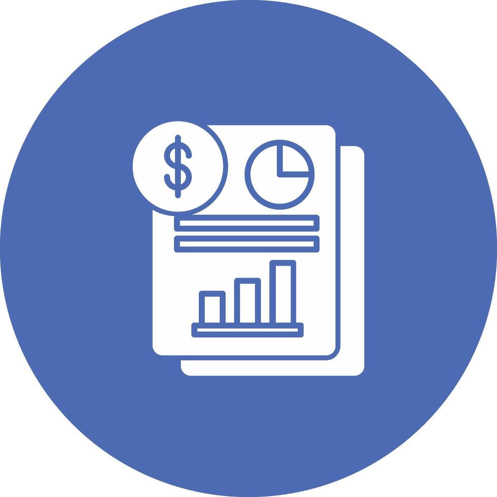 Income Statement Icon Design Symbol vector