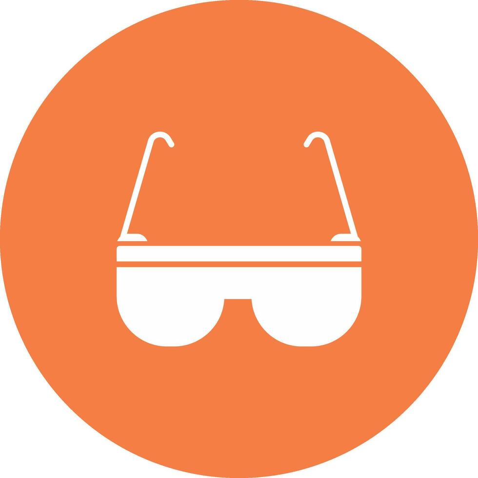 Safety Glasses Icon Design Symbol vector