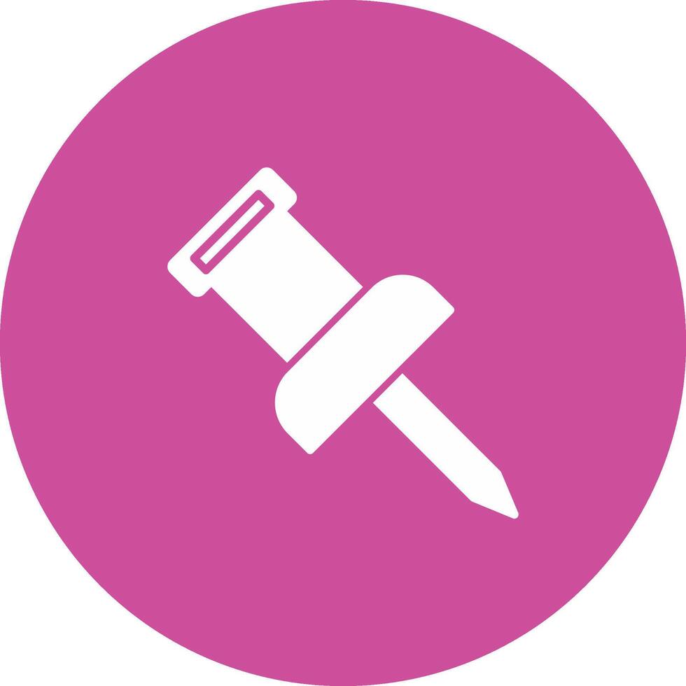 Push Pin Icon Design Symbol vector