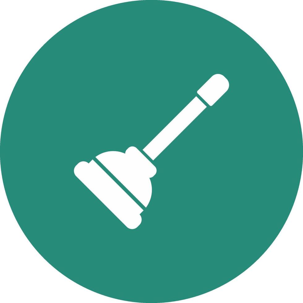 Plunger Icon Design Symbol vector