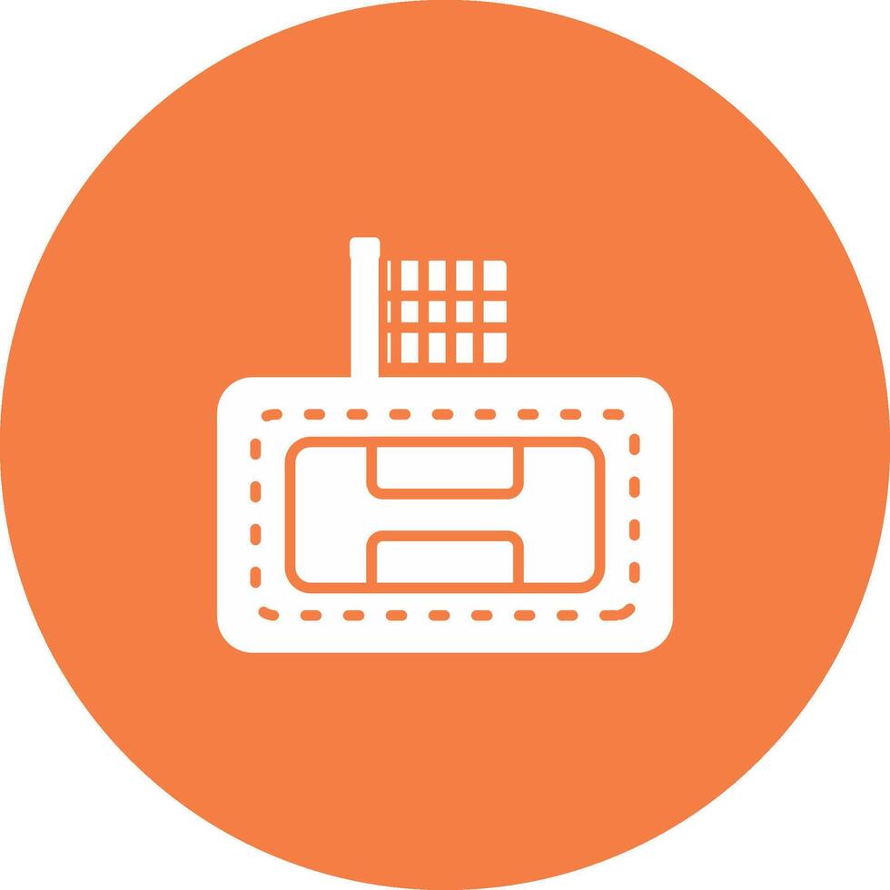 Race Track Icon Design Symbol vector