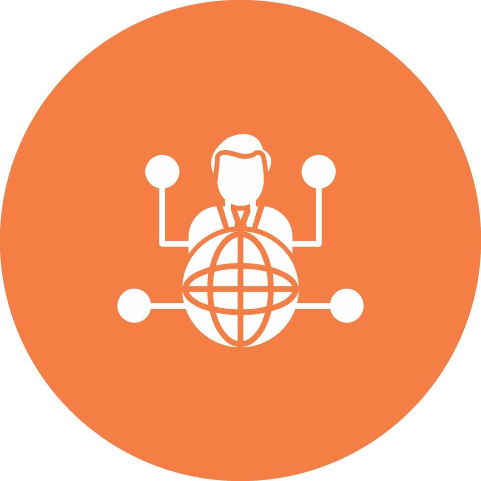 Outsource Icon Design Symbol vector
