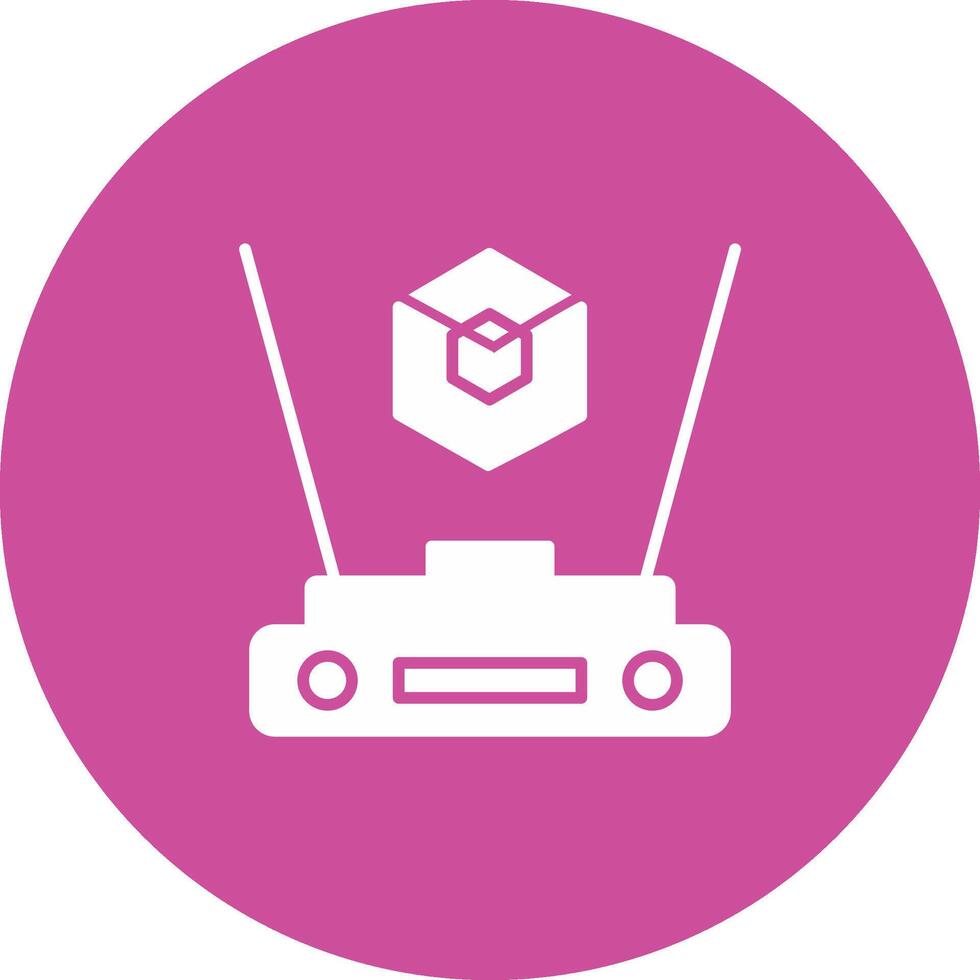 Hologram Icon Design Symbol vector