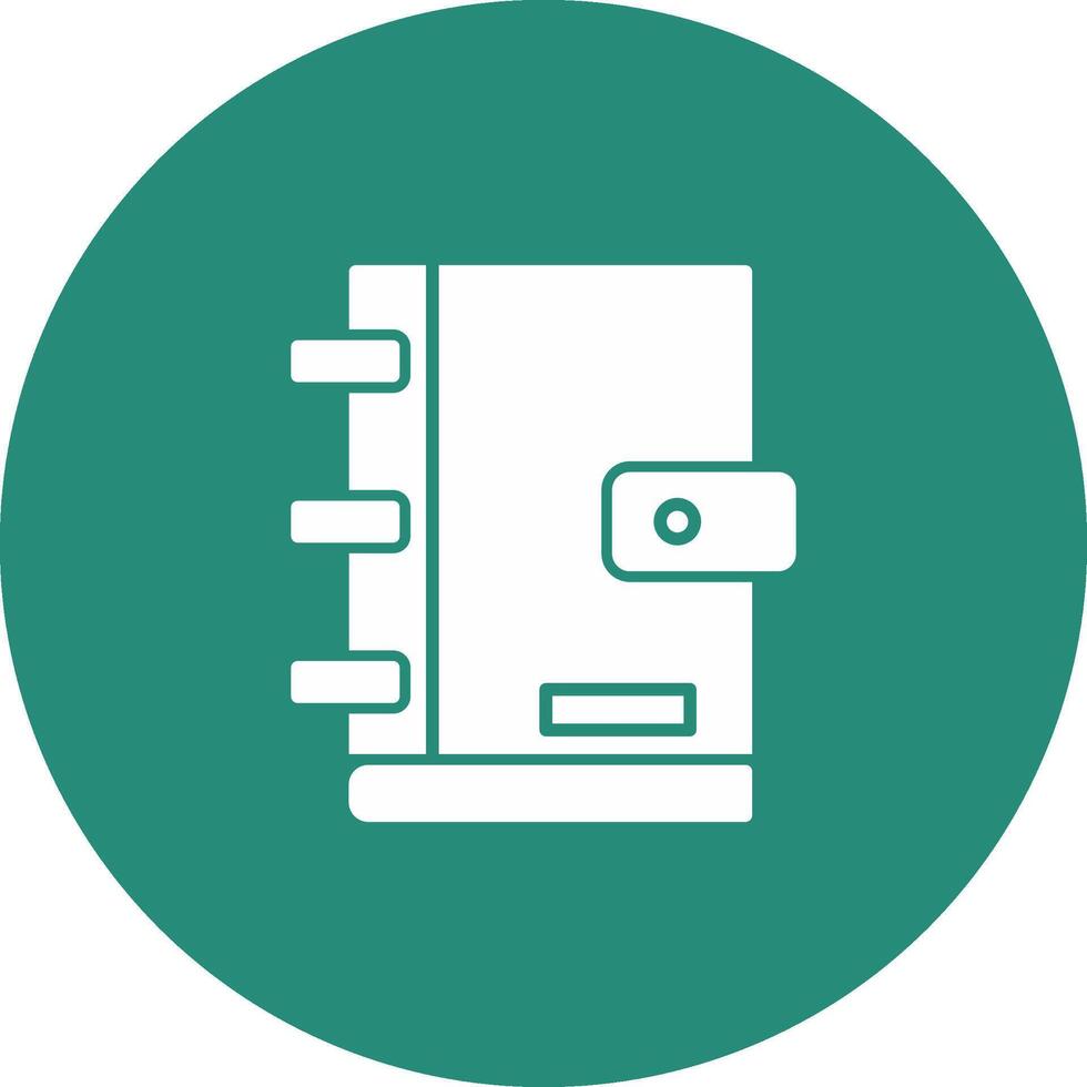 Notebook Icon Design Symbol vector