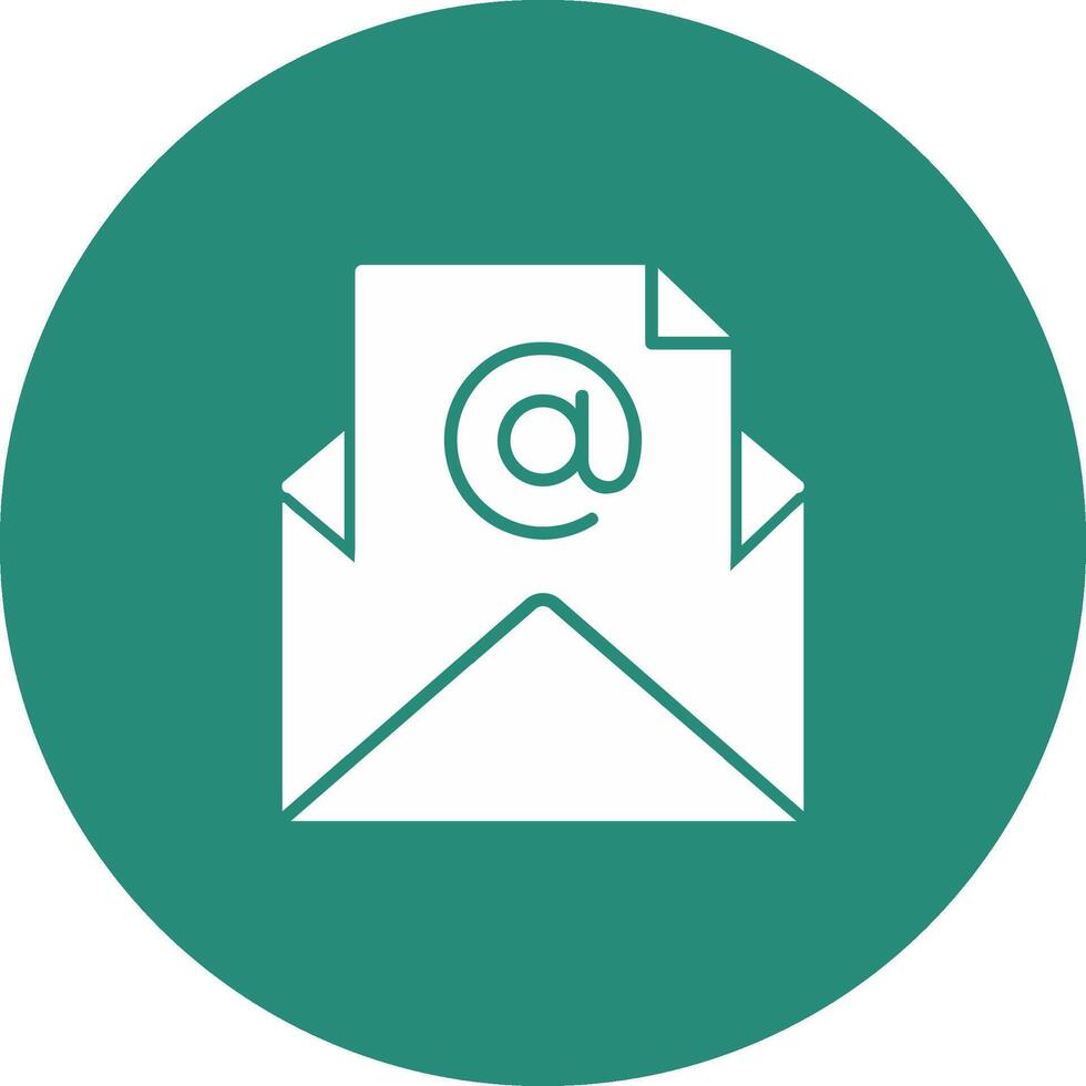 Mail Icon Design Symbol vector