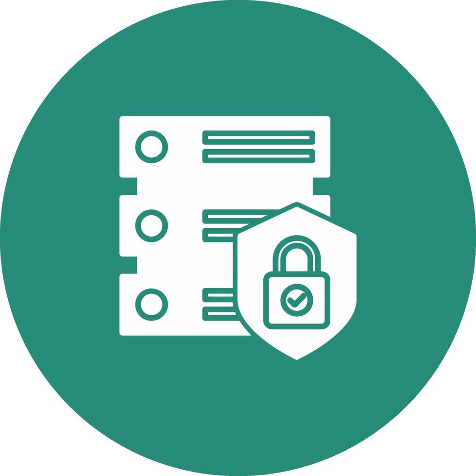 Database Icon Design Symbol vector