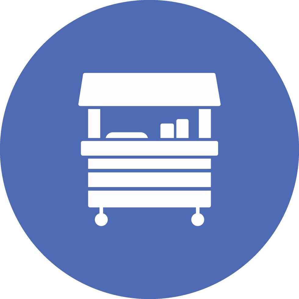 Food Stand Icon Design Symbol vector
