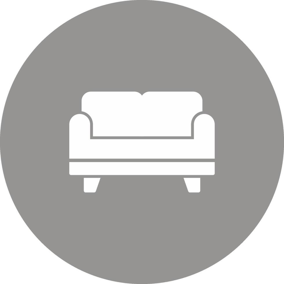 Sofa Bed Icon Design Symbol vector