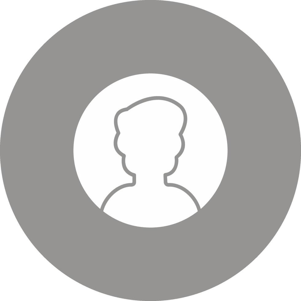 Man Icon Design Symbol vector